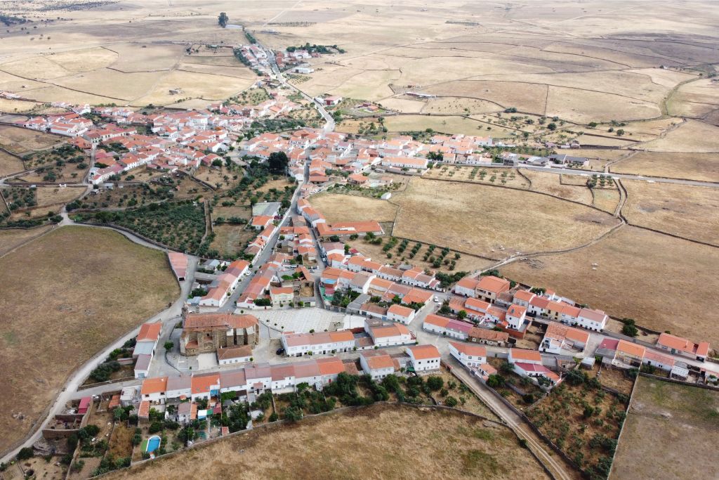 Vista Aérea Santiago Del Campo