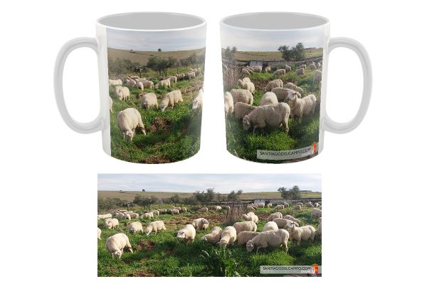 Taza Ovejas Santiago Del Campo